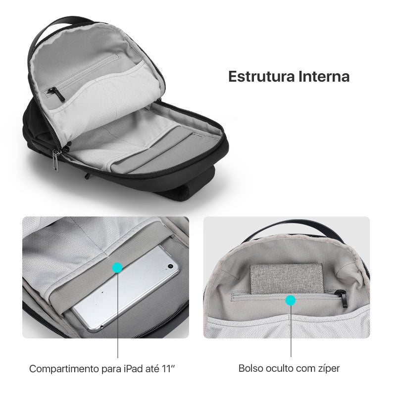 Shoulder Bag Masculina Antifurto À Prova D'água 3