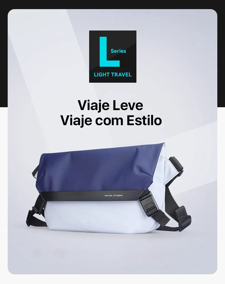 Shoulder Bag Masculina Antifurto Slimline 3