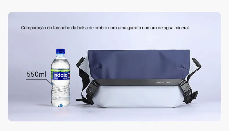 Shoulder Bag Masculina Antifurto Slimline 5