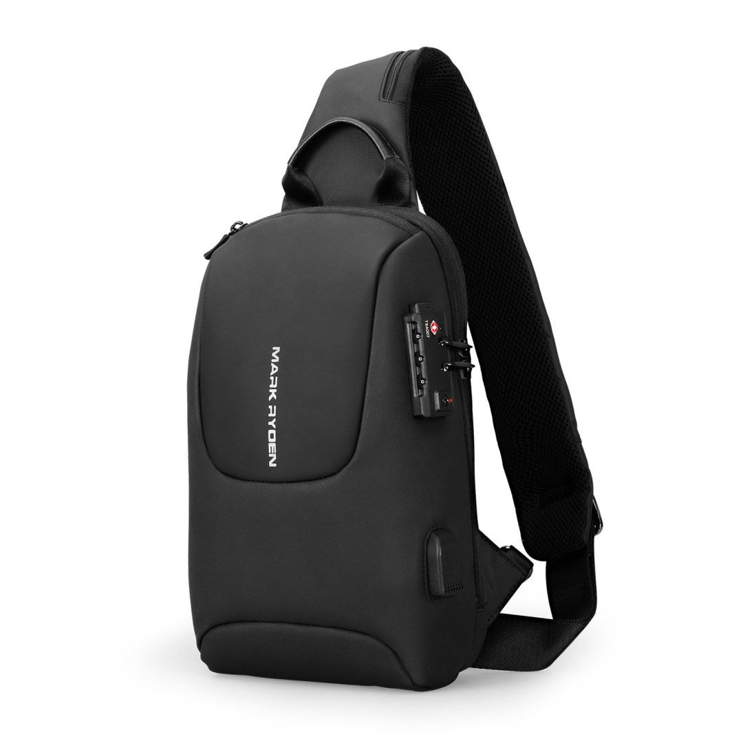 Shoulder Bag Masculina Cadeado Embutido TSA 3