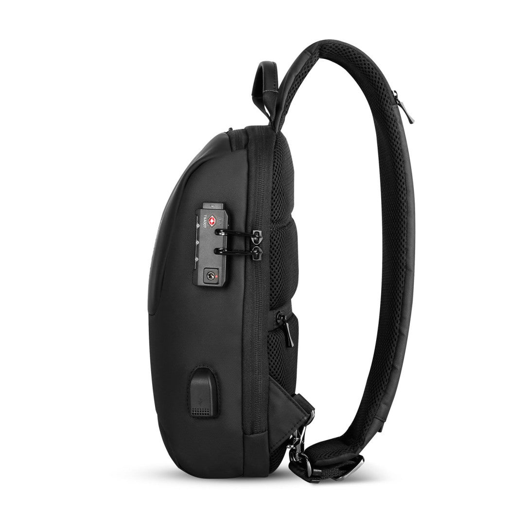 Shoulder Bag Masculina Cadeado Embutido TSA 9
