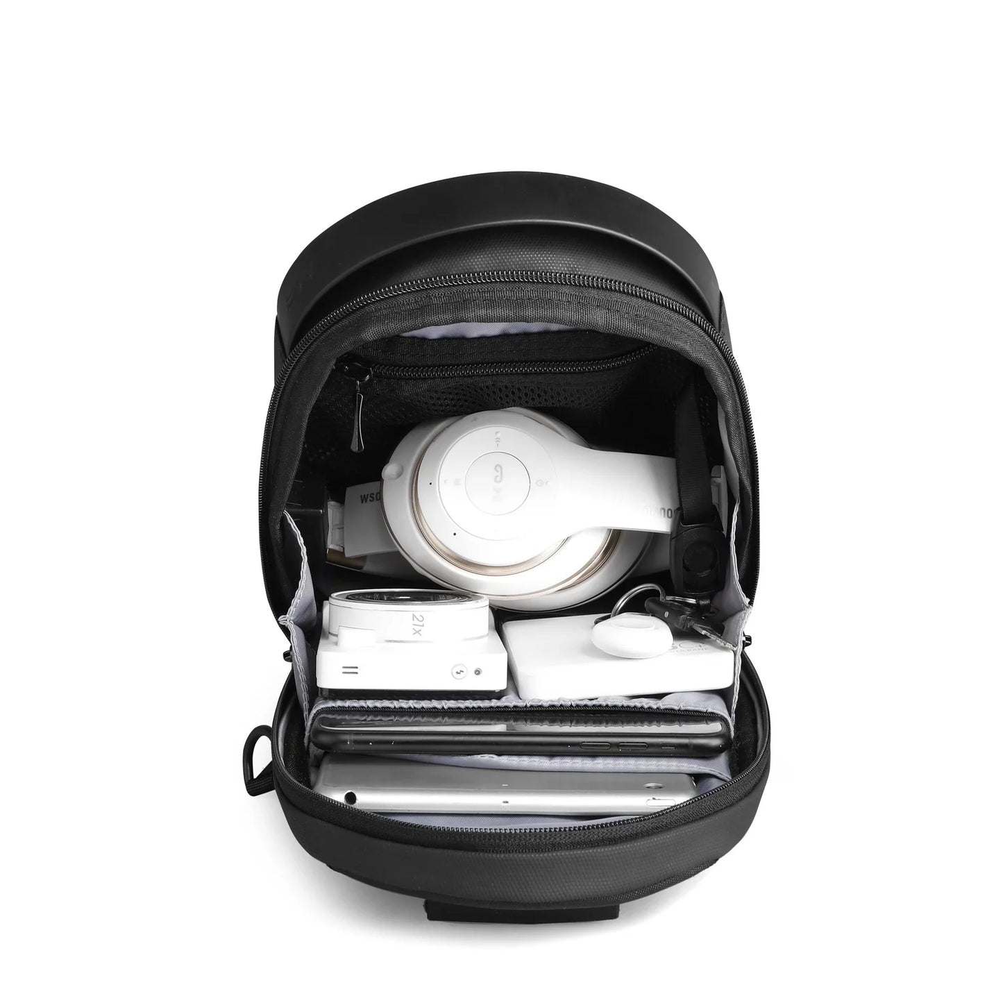 Shoulder Bag com Carregamento USB Impermeável 5