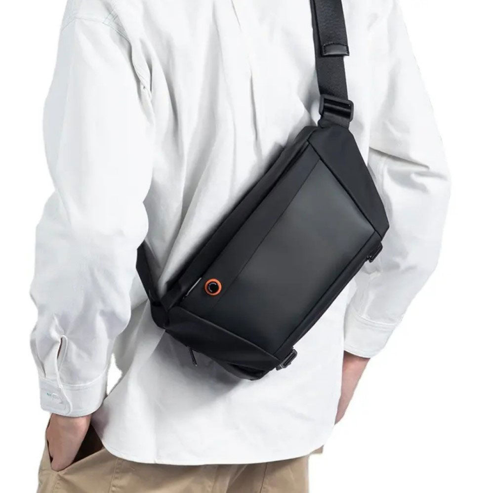 Shoulder Bag com Tela de LED Pochete Modelo Blade 9
