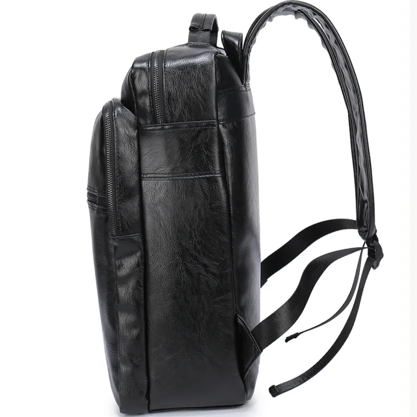 Mochila Masculina de Couro Milano