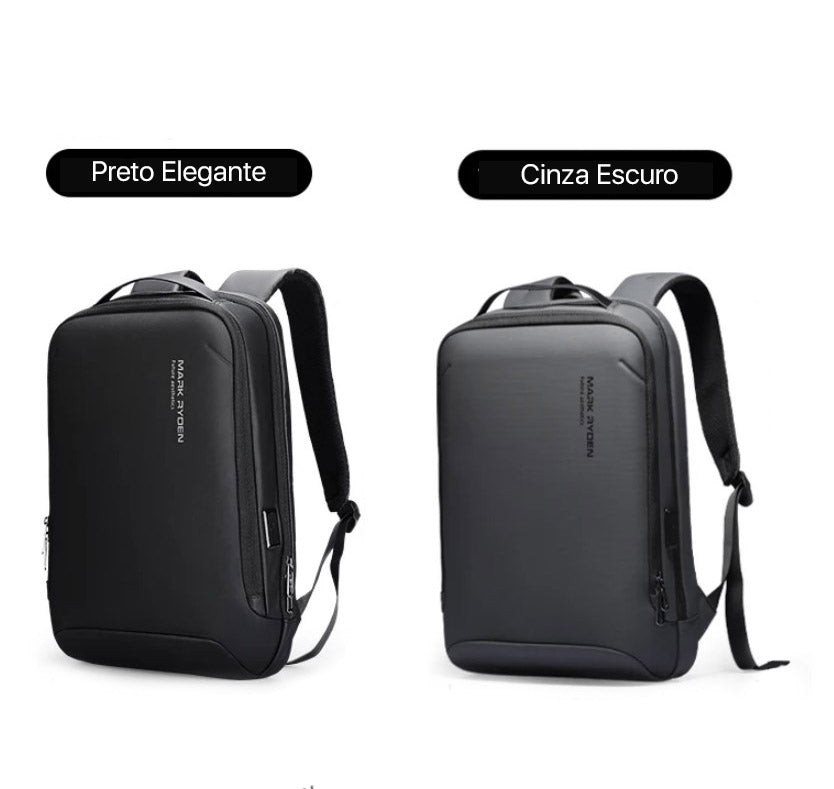 Mochila Executiva Notebook 15.6" e 17" Antifurto