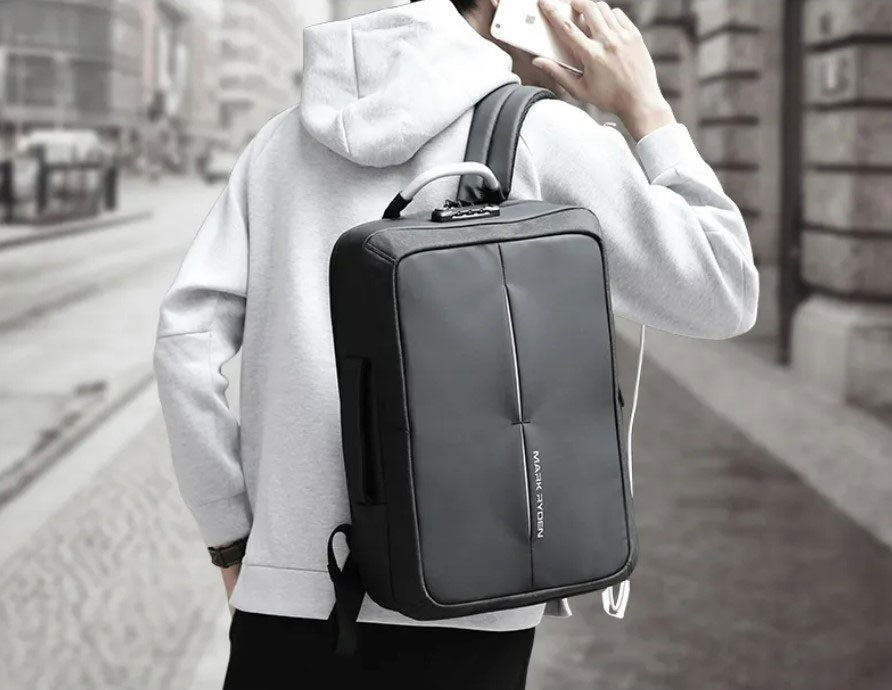 Mochila Executiva Antifurto TSA para Notebook 15.6"