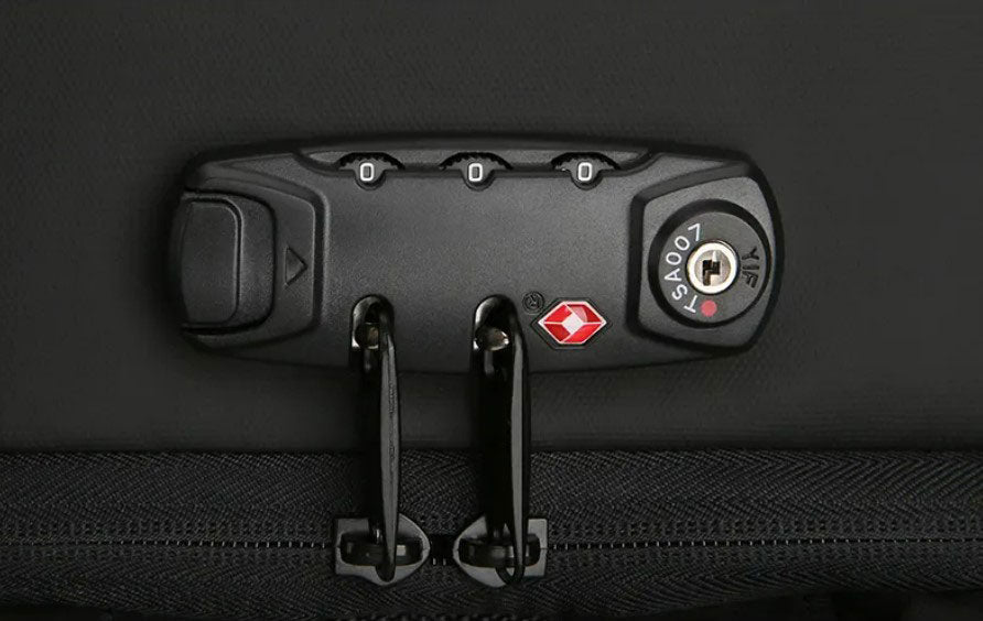 Mochila Executiva Antifurto TSA Com Cadeado