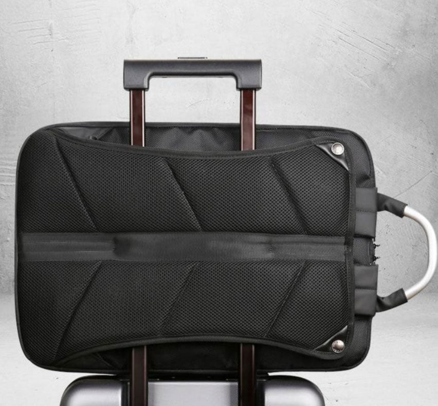 Mochila Executiva Antifurto TSA Com Cadeado