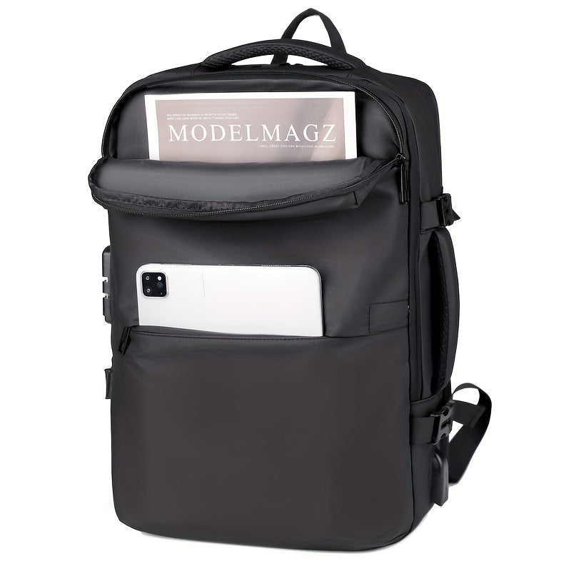 Mochila Antifurto para Notebook com USB - Elegance