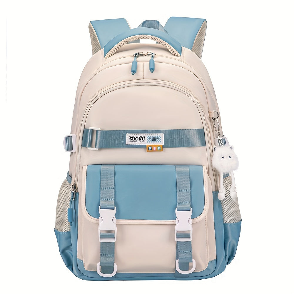 Mochila Escolar Feminina com Chaveiro