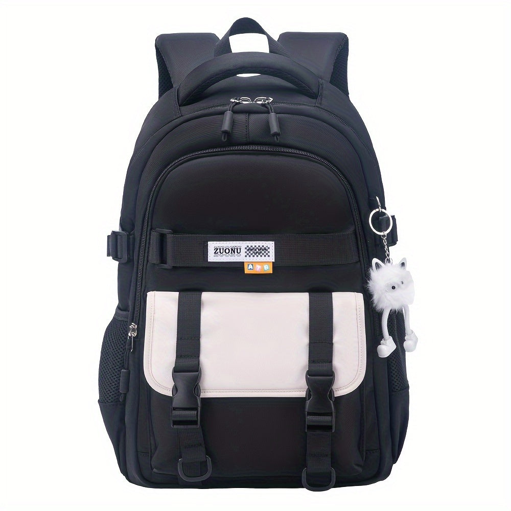 Mochila Escolar Feminina com Chaveiro