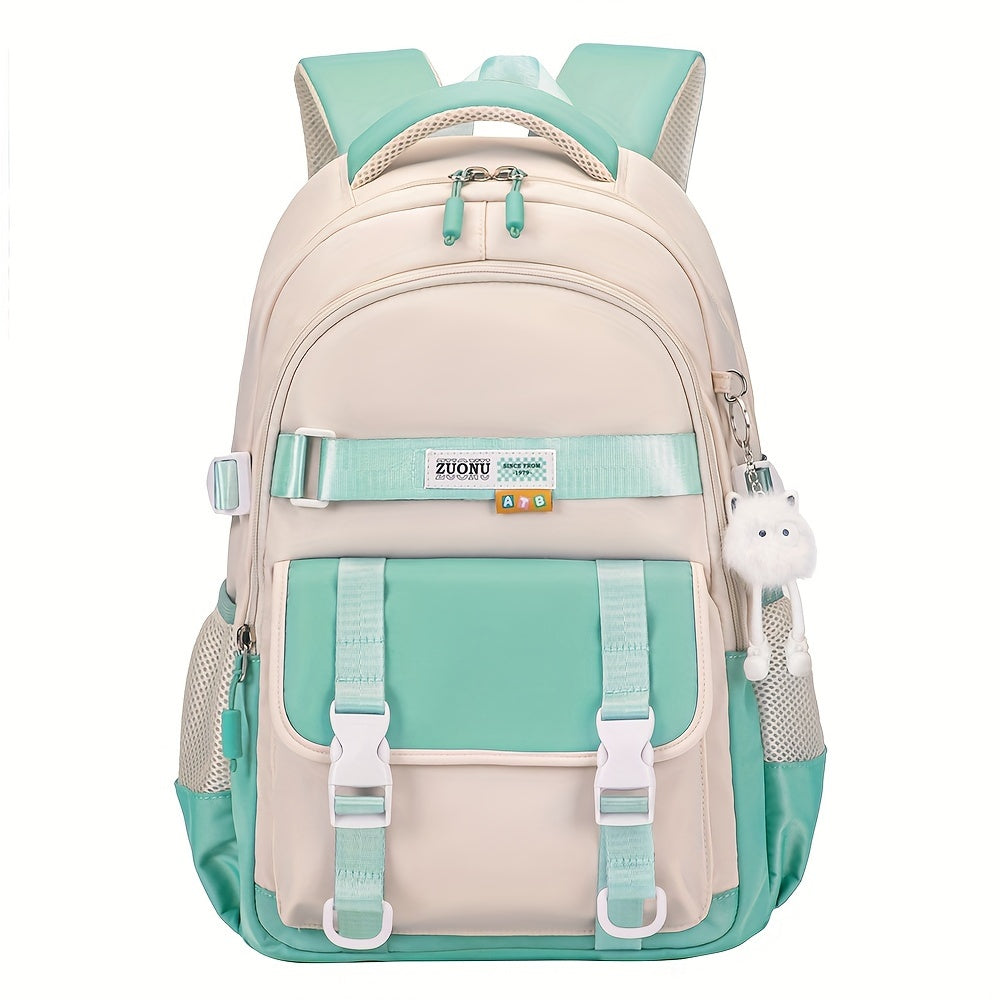 Mochila Escolar Feminina com Chaveiro