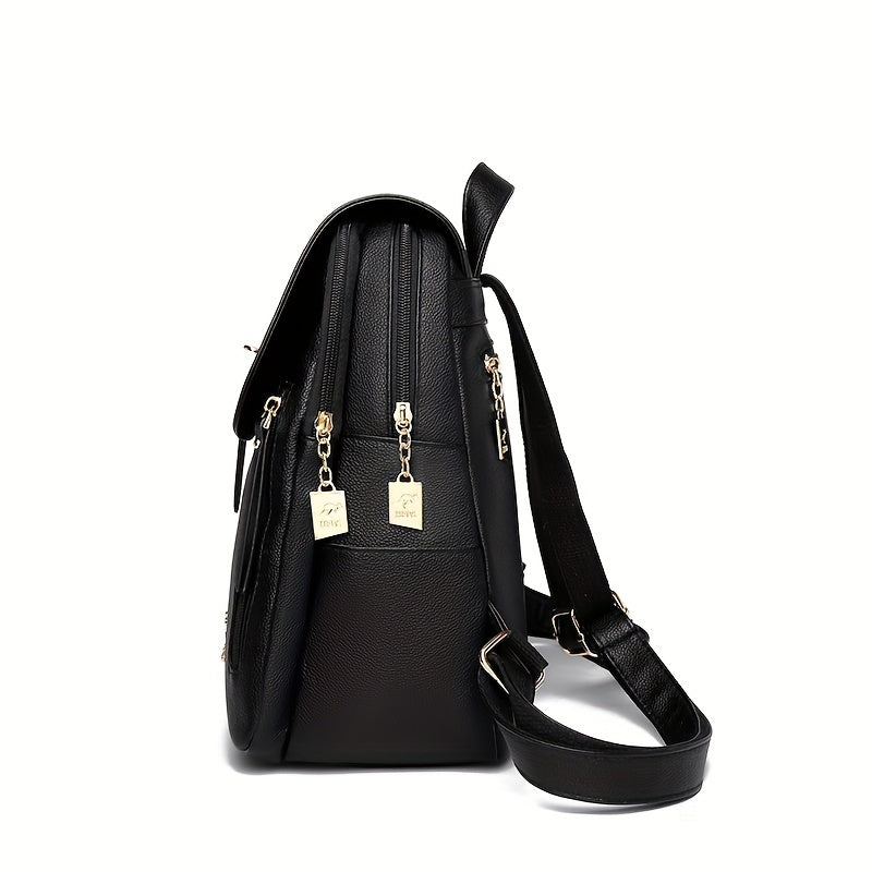 Mochila Feminina de Couro Sophia