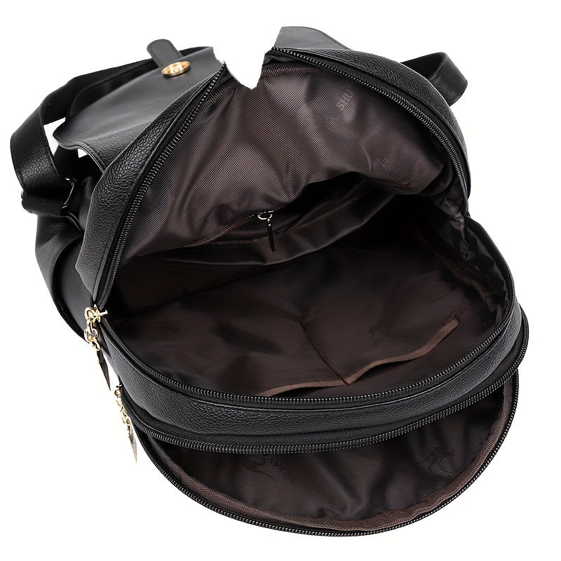 Mochila Feminina de Couro Sophia