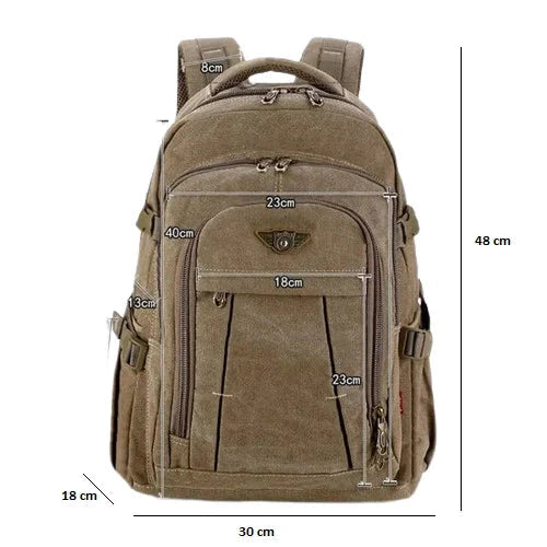 Mochila Masculina Notebook Militar Resistente à Água
