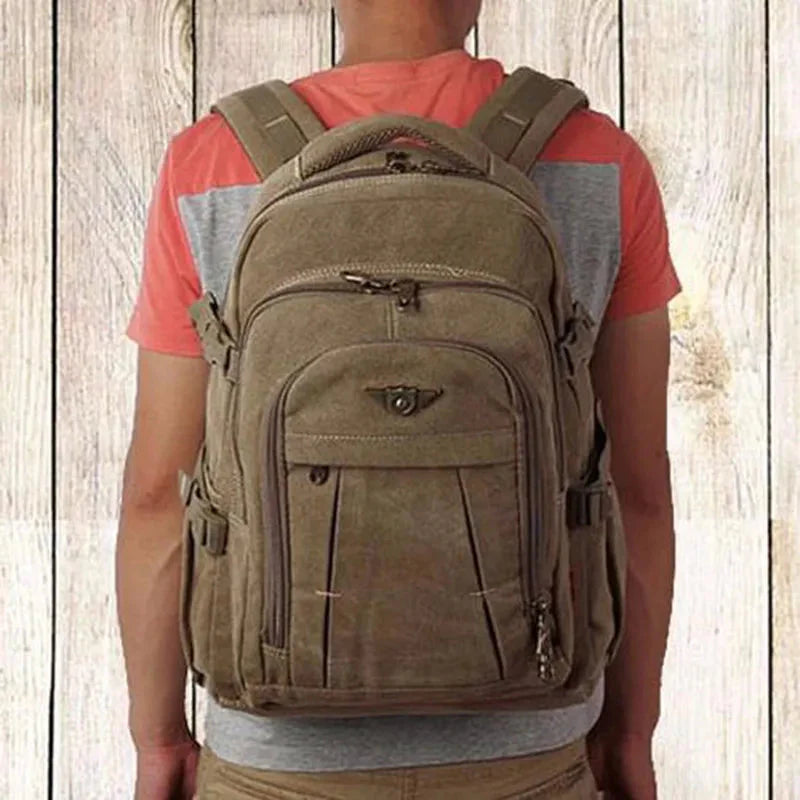 Mochila Masculina Notebook Militar Resistente à Água