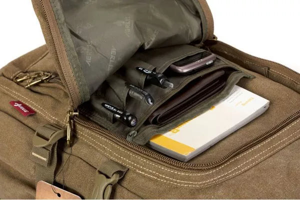 Mochila Masculina Notebook Militar Resistente à Água