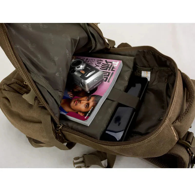 Mochila Masculina Notebook Militar Resistente à Água