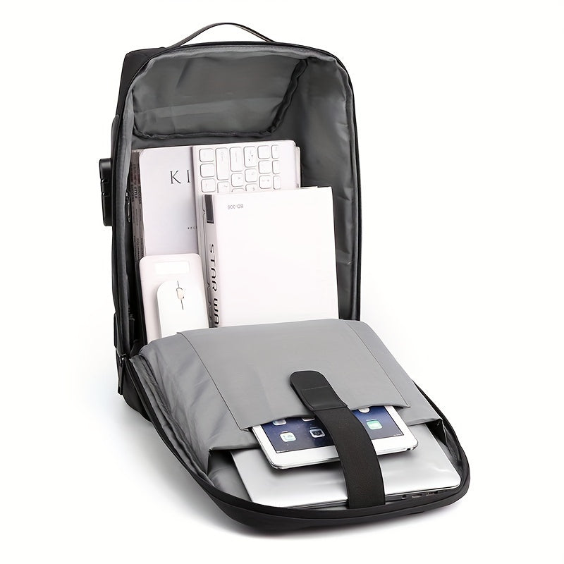 Mochila de Viagem Masculina Anti-furto