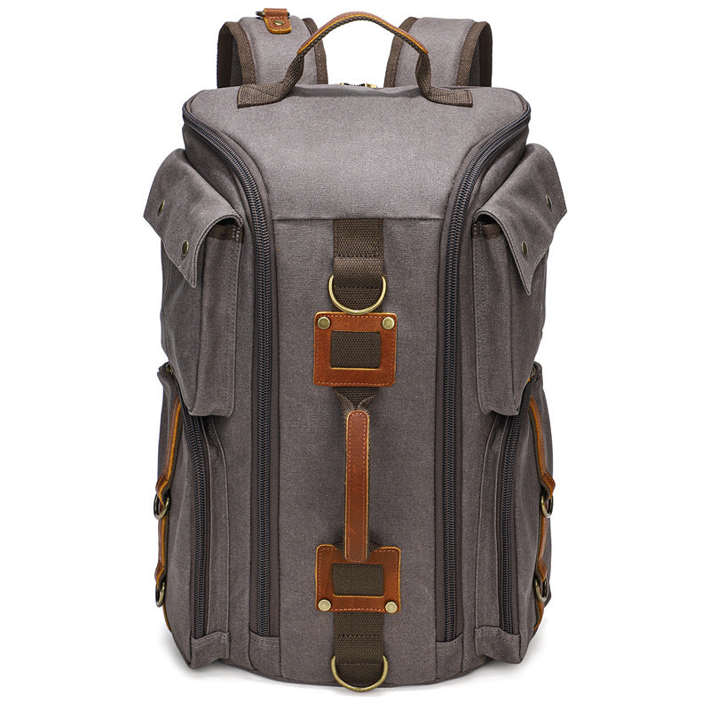 Mochila de Viagem Masculina Retro - Impermeável