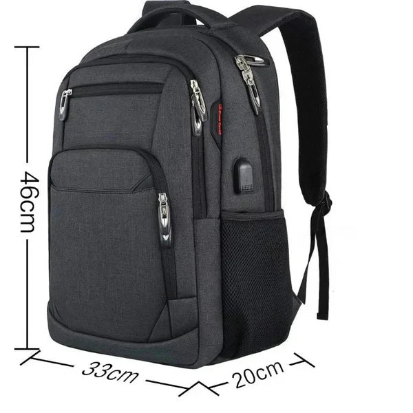 Mochila de Viagem Impermeável Porta USB Gear