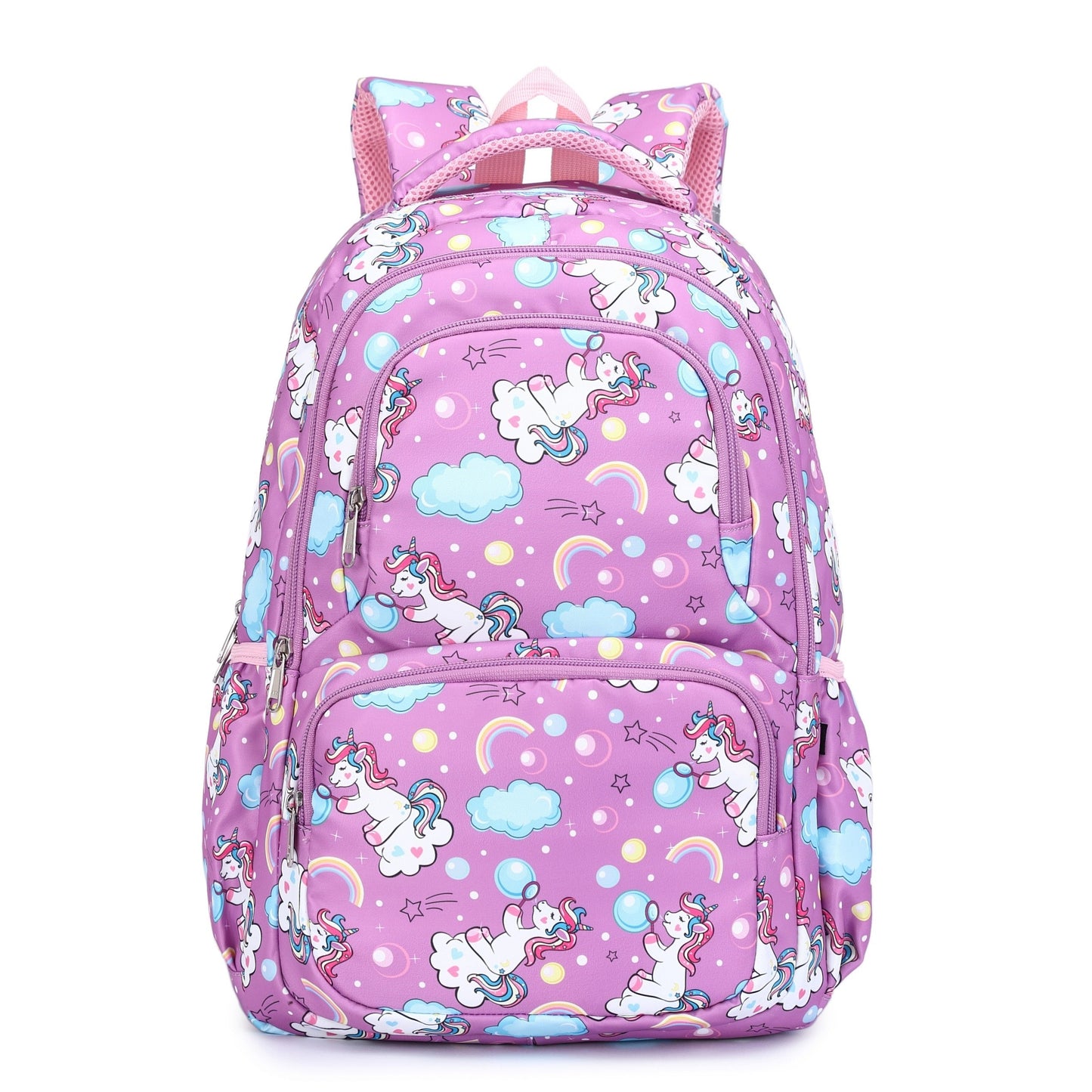 Mochila Escolar Feminina - Unicornio Rosa