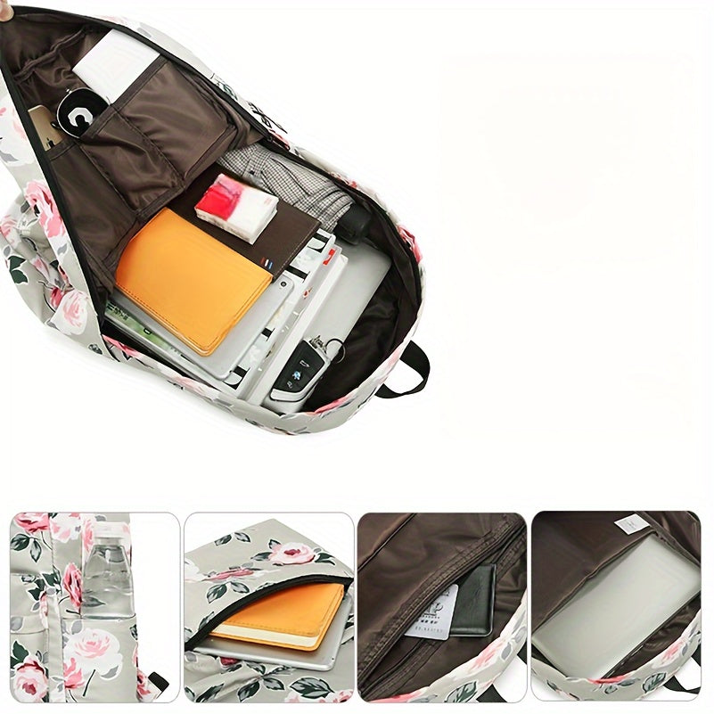 Mochila Escolar Feminina Florida