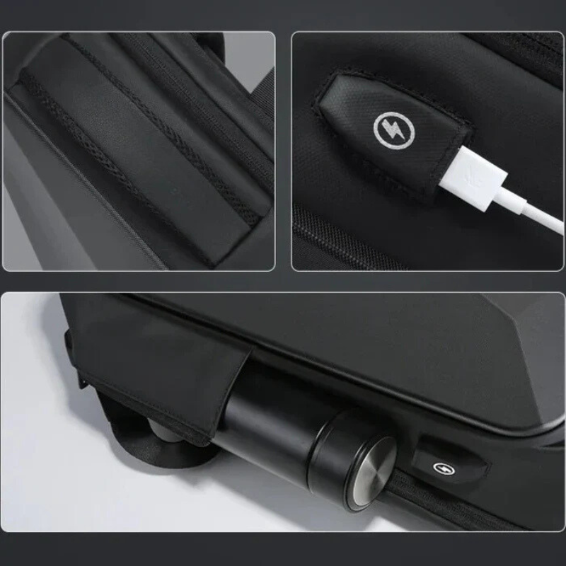 Mochila Executiva Notebook 14" com Porta USB