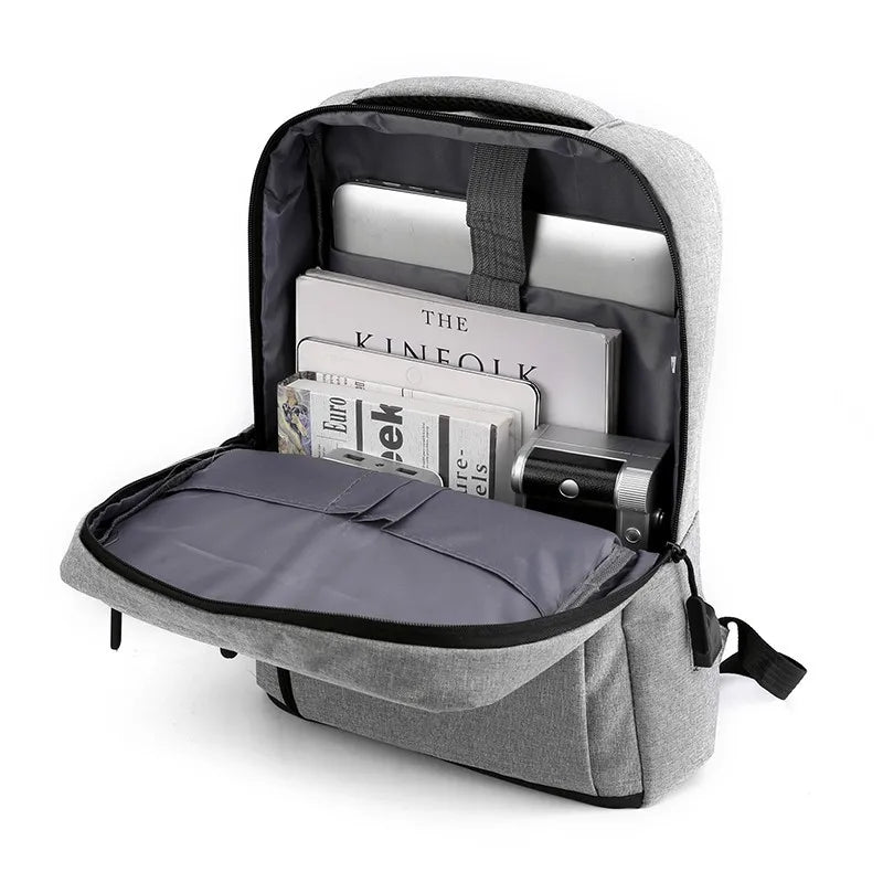 Mochila Masculina Executiva Impermeável com Porta USB