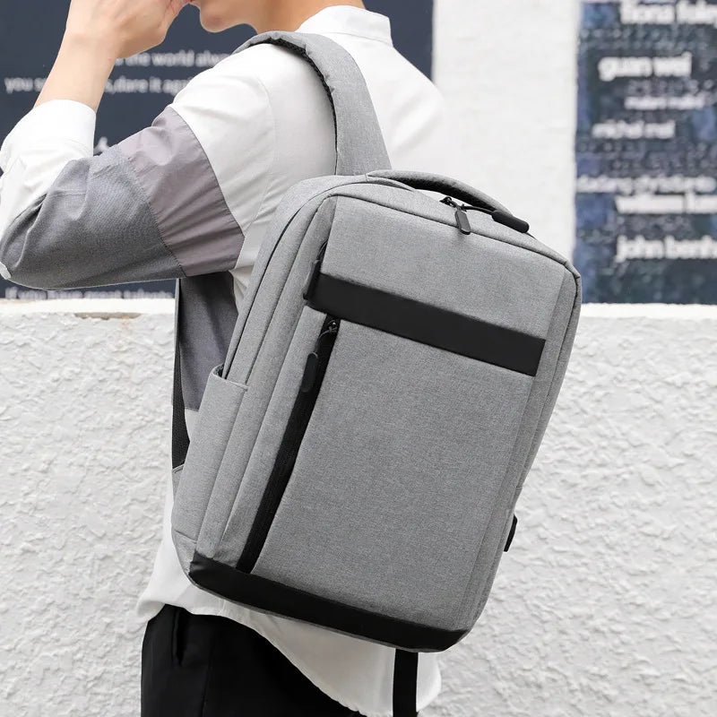 Mochila Masculina Executiva Impermeável com Porta USB