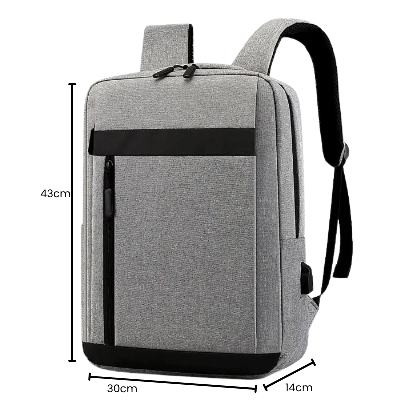 Mochila Masculina Executiva Impermeável com Porta USB