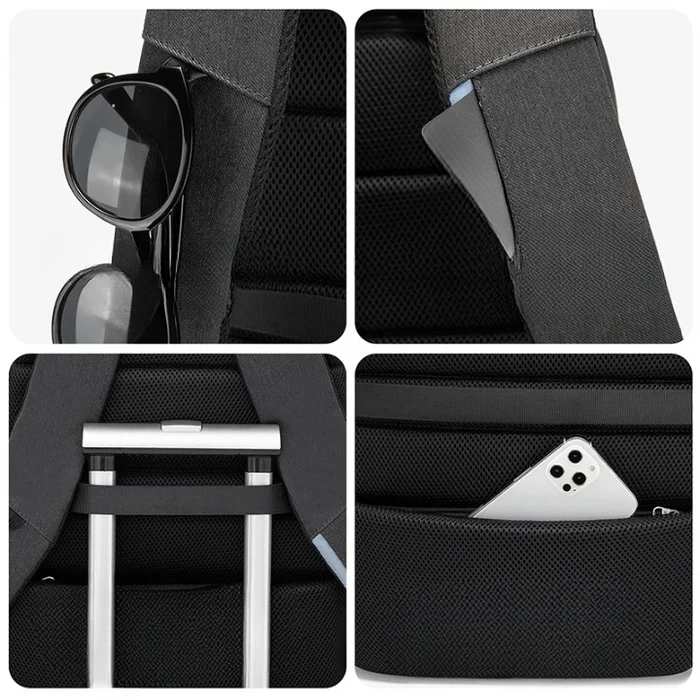 Mochila Executiva Notebook 17'' Bag Porta USB