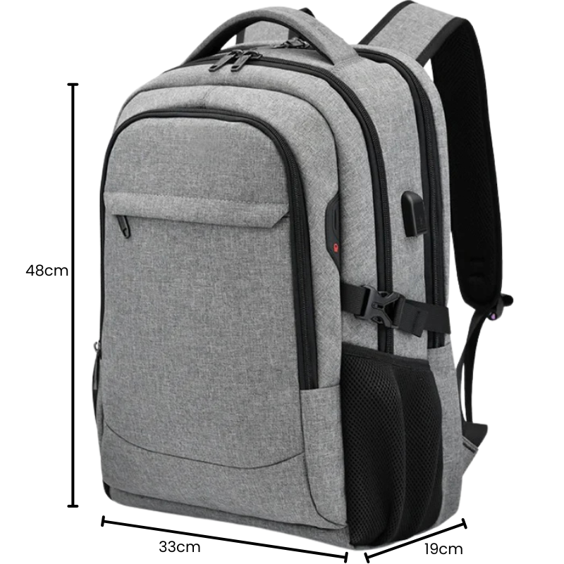 Mochila Executiva Notebook 17'' Bag Porta USB
