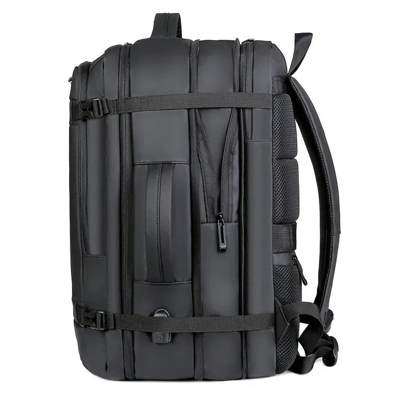Mochila Masculina Expansível Resistente À Água