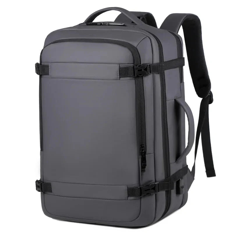 Mochila Masculina Expansível Resistente À Água
