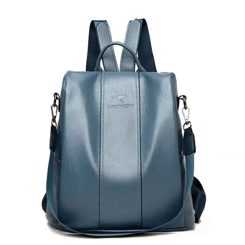 Mochila Feminina de Couro - Amélie
