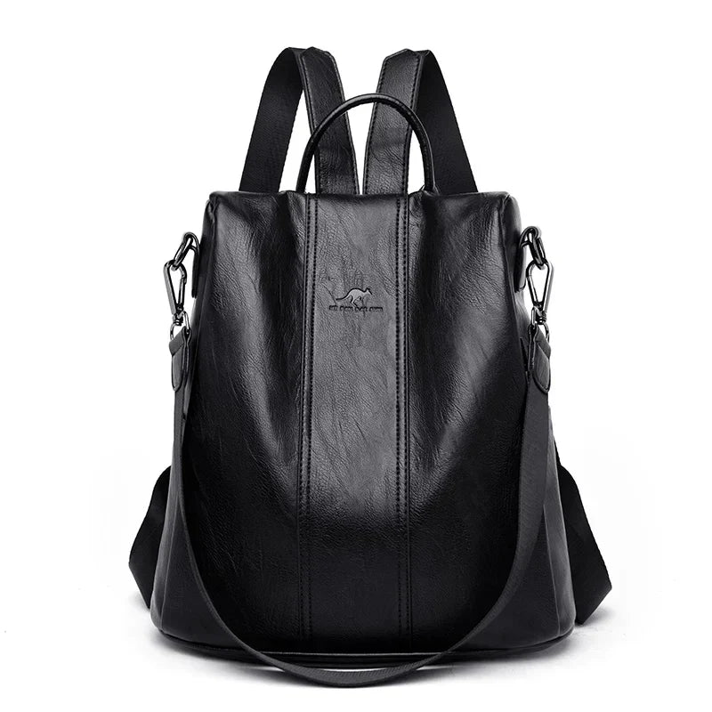 Mochila Feminina de Couro - Amélie