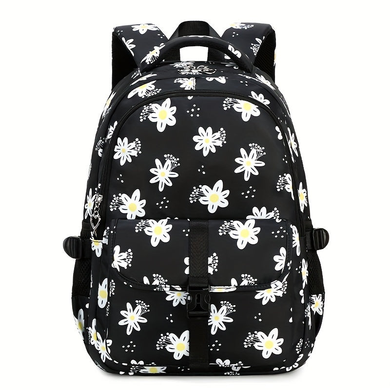Mochila Escolar Feminina Estampada Violeta