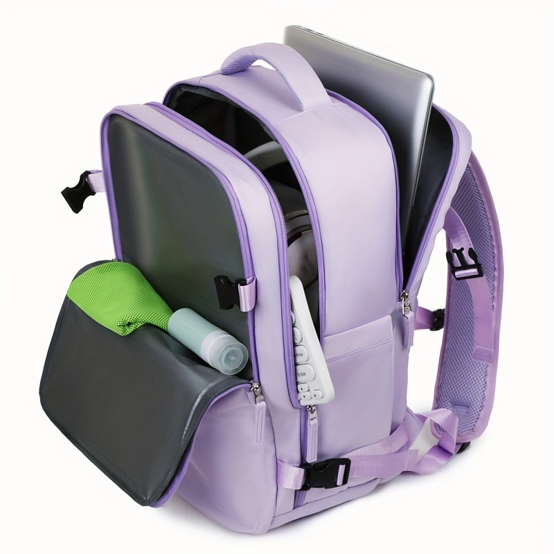 Mochila de Viagem Feminina com Porta USB