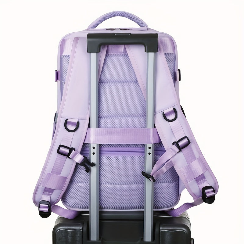 Mochila de Viagem Feminina com Porta USB