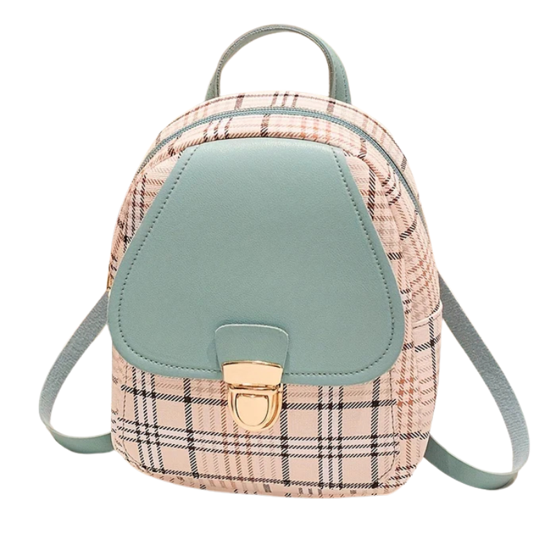 Mochila Feminina de Couro Orquídea