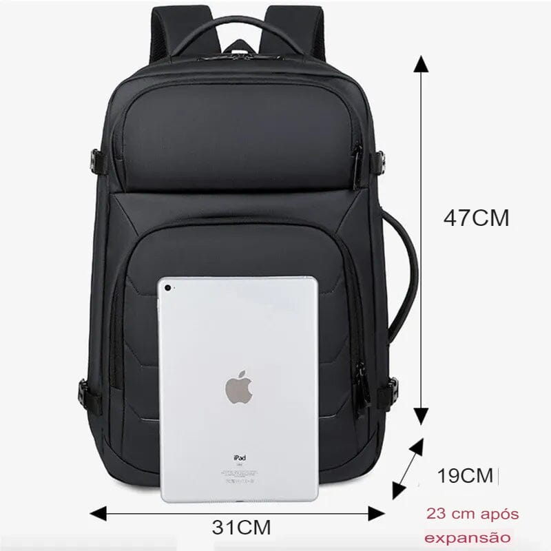 Mochila Impermeável Notebook Com USB