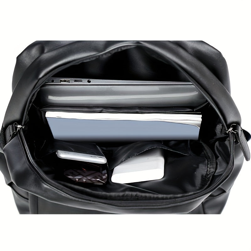 Mochila de Viagem Masculina em Couro - Nomad