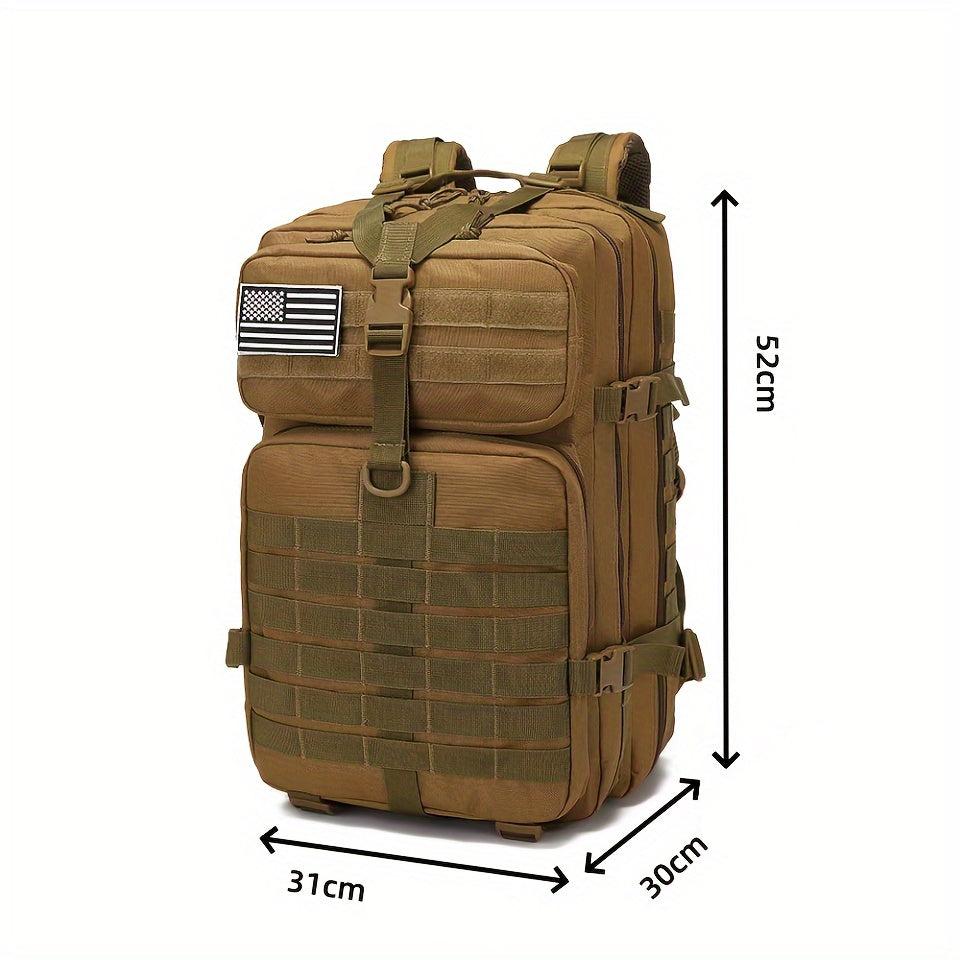 Mochila Tática 55L Resistente à Água