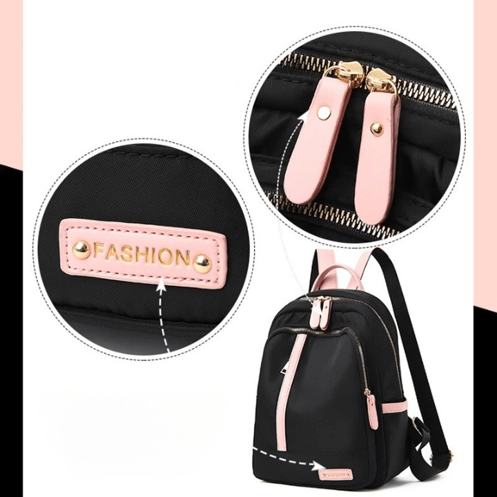 Mochila Escolar Feminina À prova d'água Luna