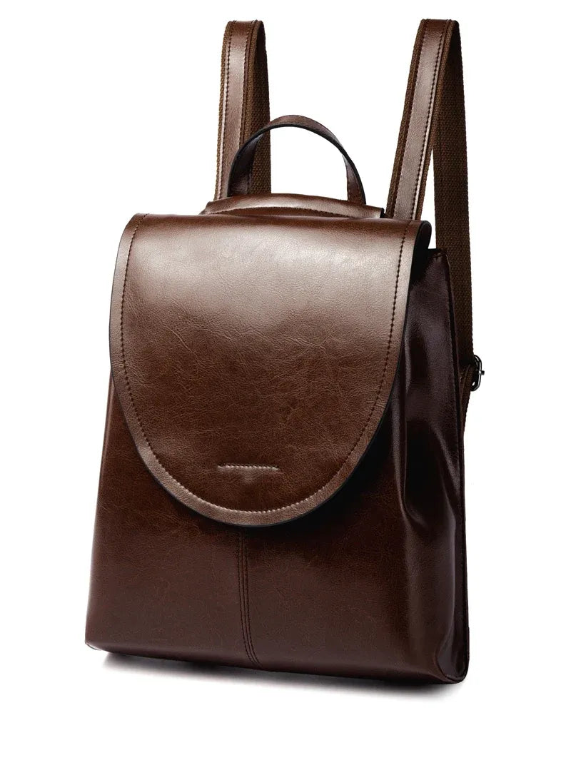 Mochila Feminina de Couro Vintage Bettie