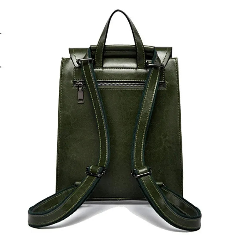Mochila Feminina de Couro Vintage Bettie