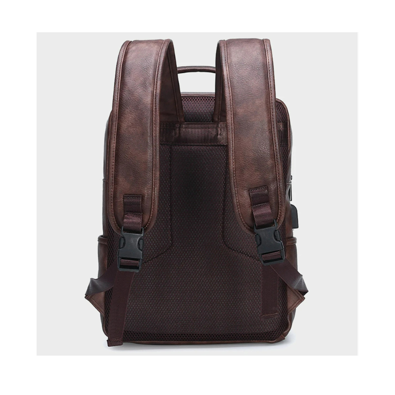 Mochila de Couro Masculina - JEEP Bag