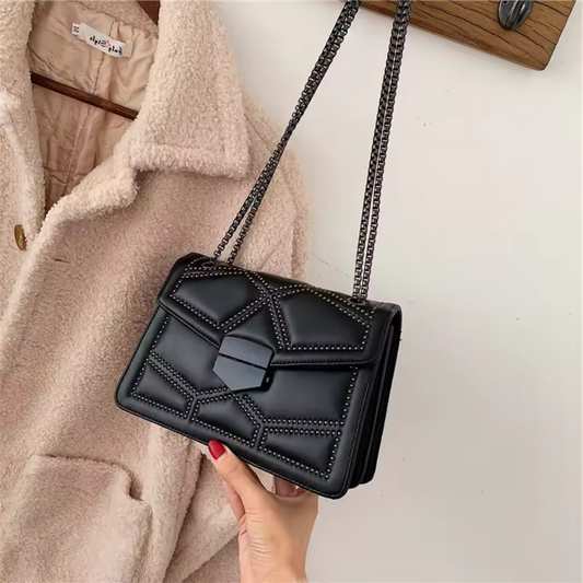 Bolsa Feminina Pequena de Couro - Clarisse Vogue