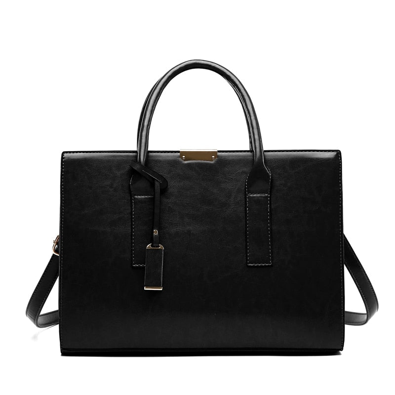 Bolsa Feminina de Couro + 2 Carteira Premium Bags 9